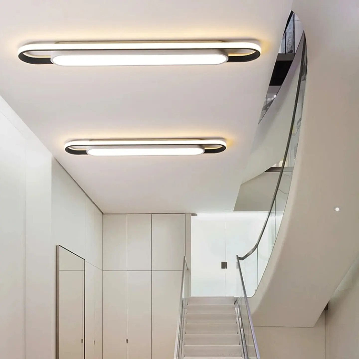 LÁMPARA DE TECHO LED MINIMALISTA 60CM 3 TONOS BLANCO FRÍO, CÁLIDO Y NEUTRO 6