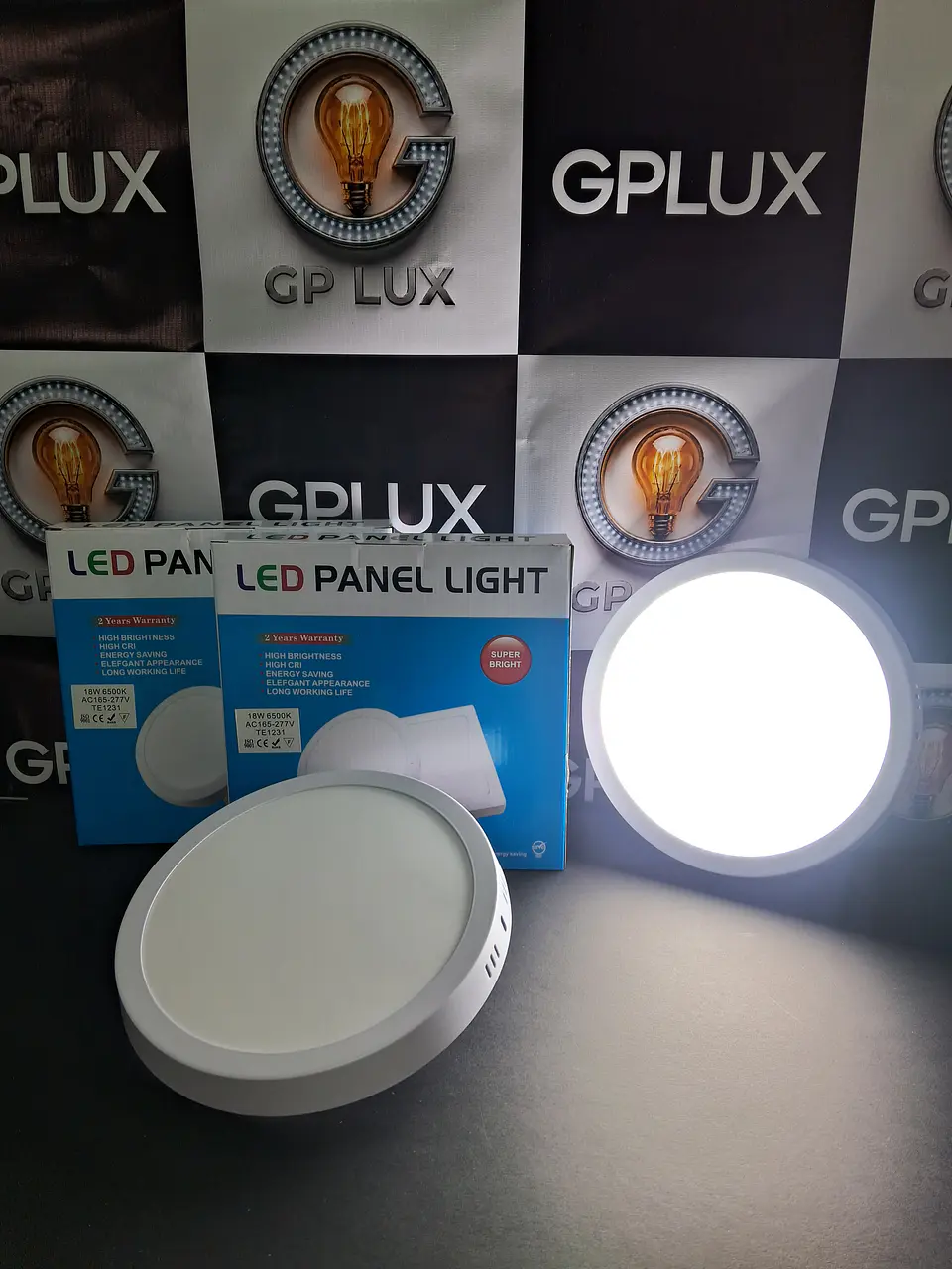 LAMPARA LED SOBREPUESTO 18W BLANCO FRÍO 2