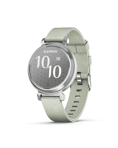 Lily Classic 2 - Silver with Sage Gray Nylon Band