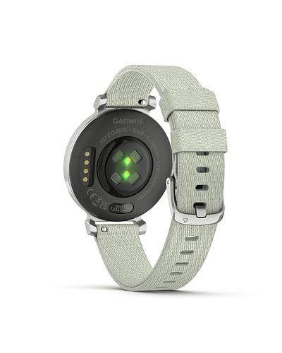 Lily Classic 2 - Silver with Sage Gray Nylon Band