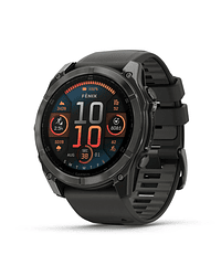 Fenix 8 AMOLED Sapphire Carbon Gray Titanium 47mm - Black/Gray Band