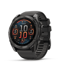 Fenix 8 AMOLED Sapphire Carbon Gray Titanium 51mm - Black/Gray Band