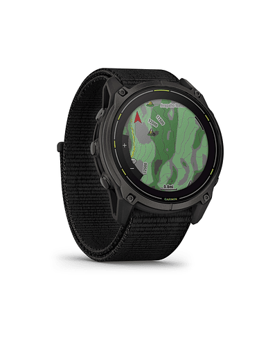 Enduro 3 Carbon Gray DLC Titanium - Black Ultrafit Nylon Band
