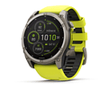 Fenix 8 SOLAR Sapphire Titanium 51mm - Amp Yellow