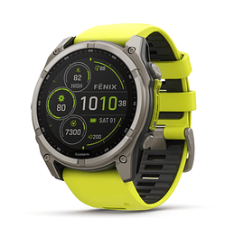 Fenix 8 SOLAR Sapphire Titanium 51mm - Amp Yellow