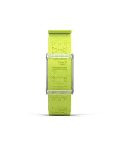 Coros Heart Rate Monitor - Lime Band