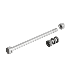 Eje E-Thru para rodillos de entrenamiento M10x1