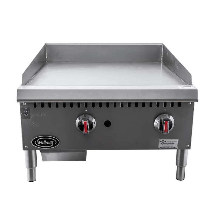 PLANCHA ASADORA ELECTRICA SOBREPONER 2 FUEGOS WELLMIX 1