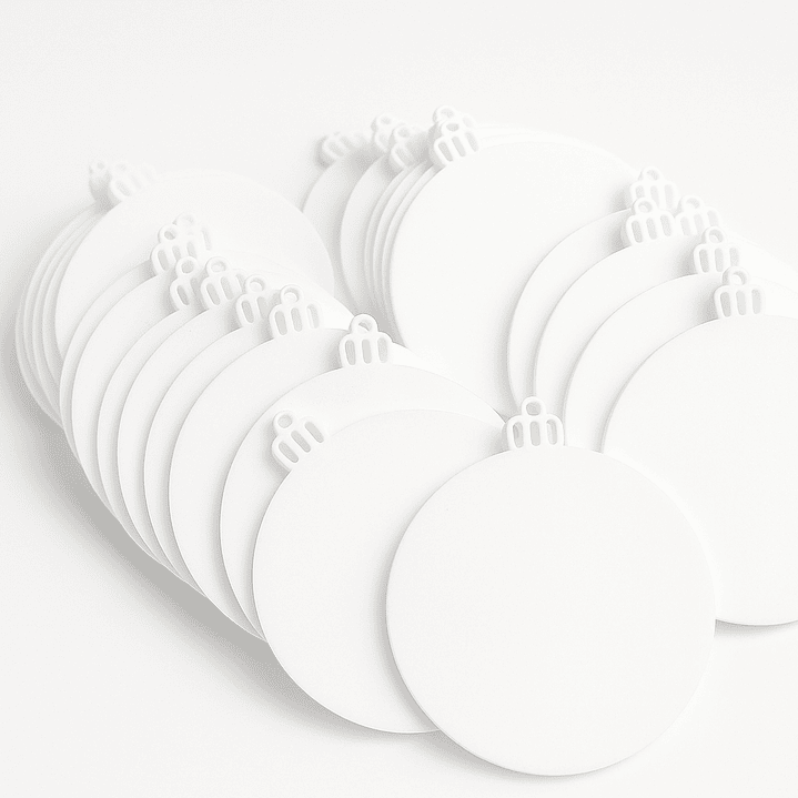 Esfera navideña 7 cm sublimable 1