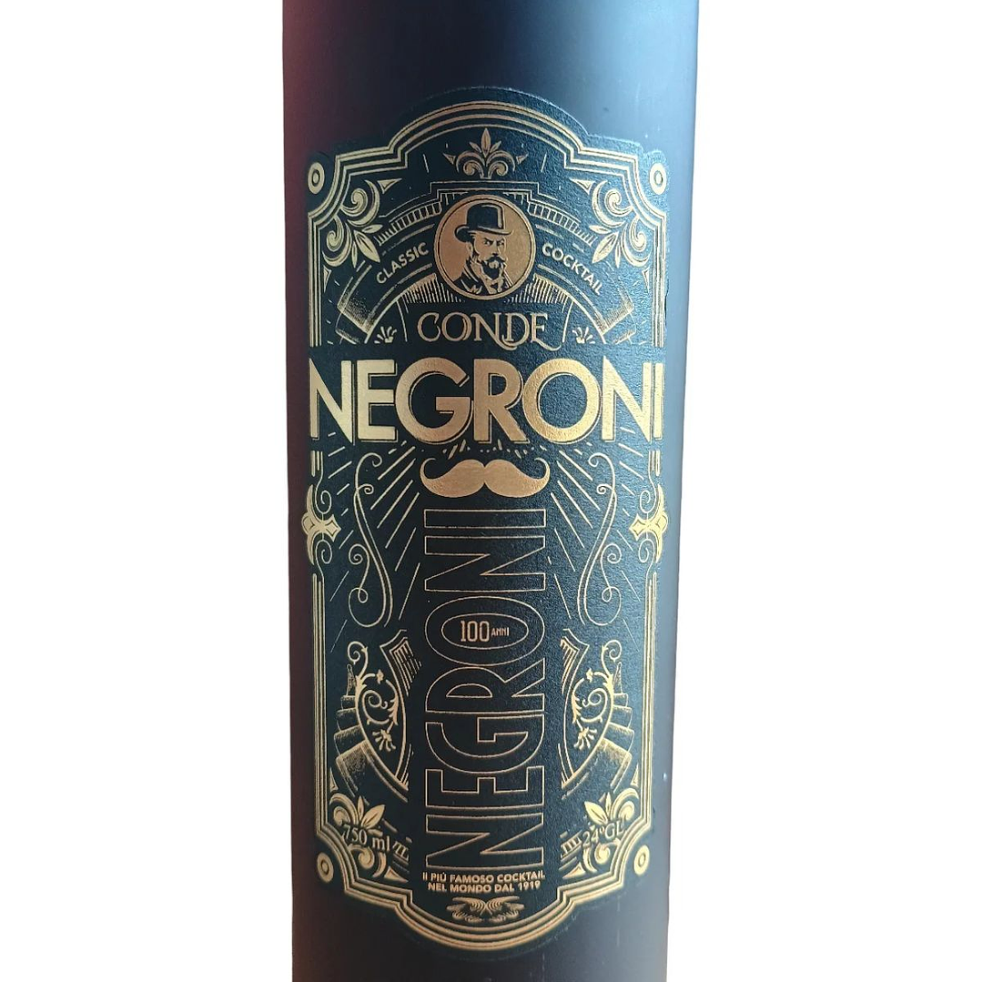 Licor Conde Negroni Cóctel Negroni Listo Para Servir 750cc 2