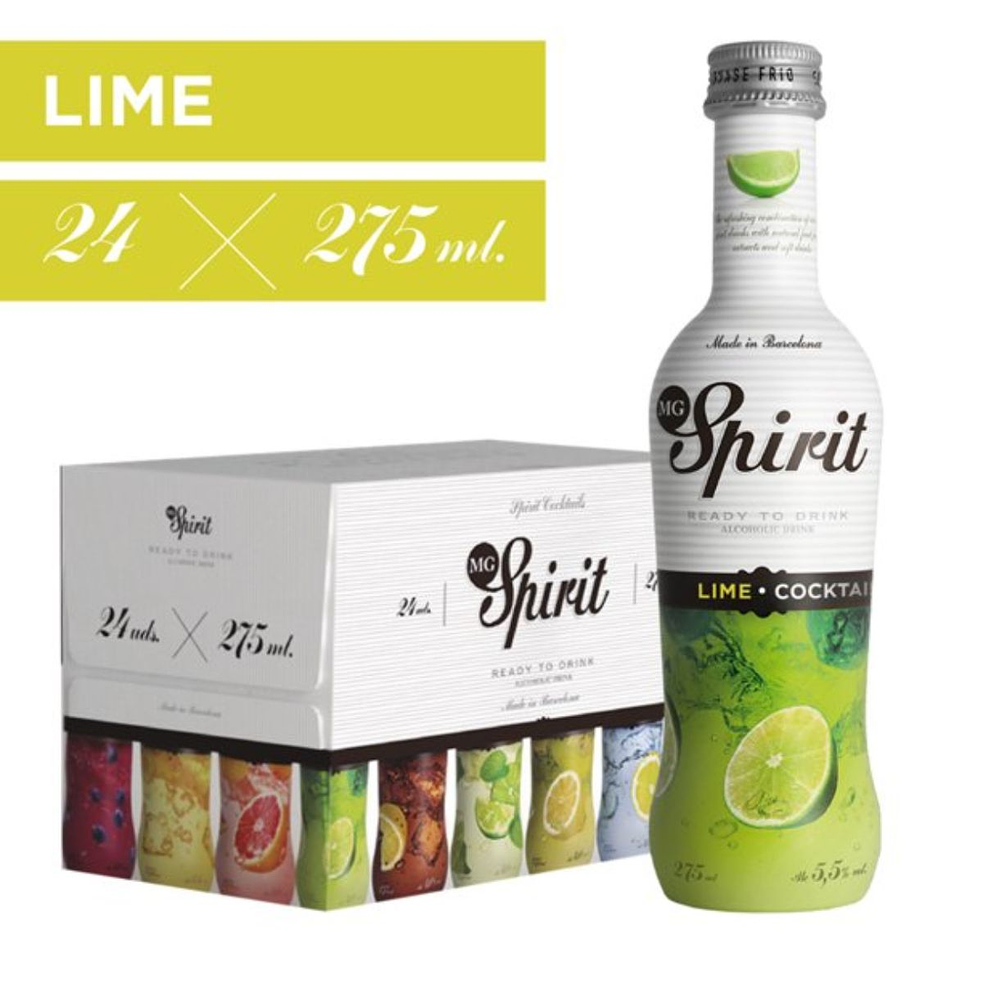 Vodka Spirit Lime 275cc (24 Unidades) 1