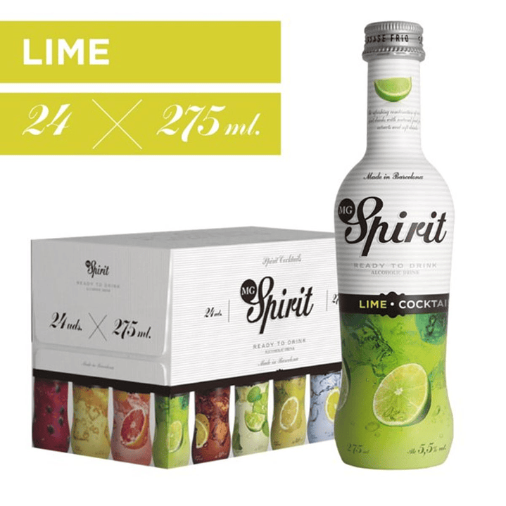 Vodka Spirit Lime 275cc (24 Unidades) 1