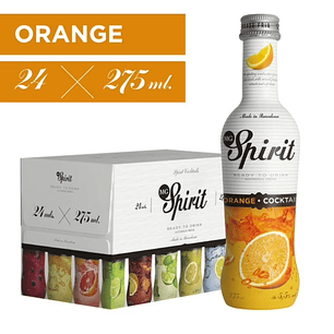 Vodka Spirit Orange 275cc (24 Unidades)