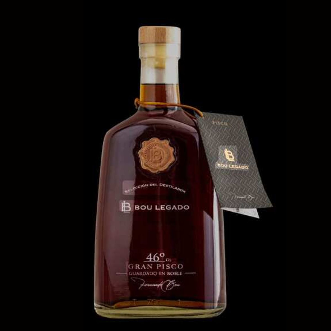 Gran Pisco Bou Legado Selección del destilador 46° premium 3