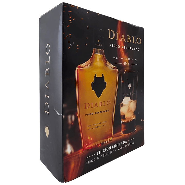 Pack Diablo Reservado 40°+ Vaso Oficial 1