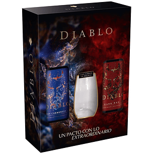 Pack Diablo Red + Deep 750cc + Copa Tumbler