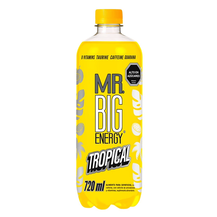 Energética Mr. Big Tropical Botella 720ml 1