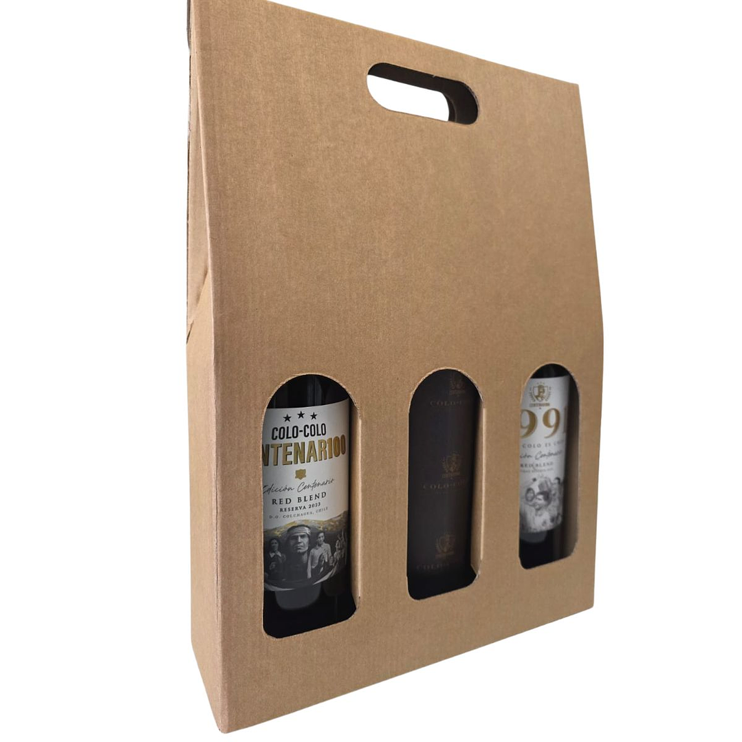 3 Vinos Colo Colo Pack Collection Centenario 3