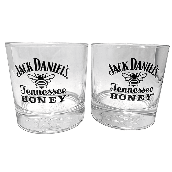 Pack Jack Daniel’s Honey 750cc + 2 Vasos Cortos 2