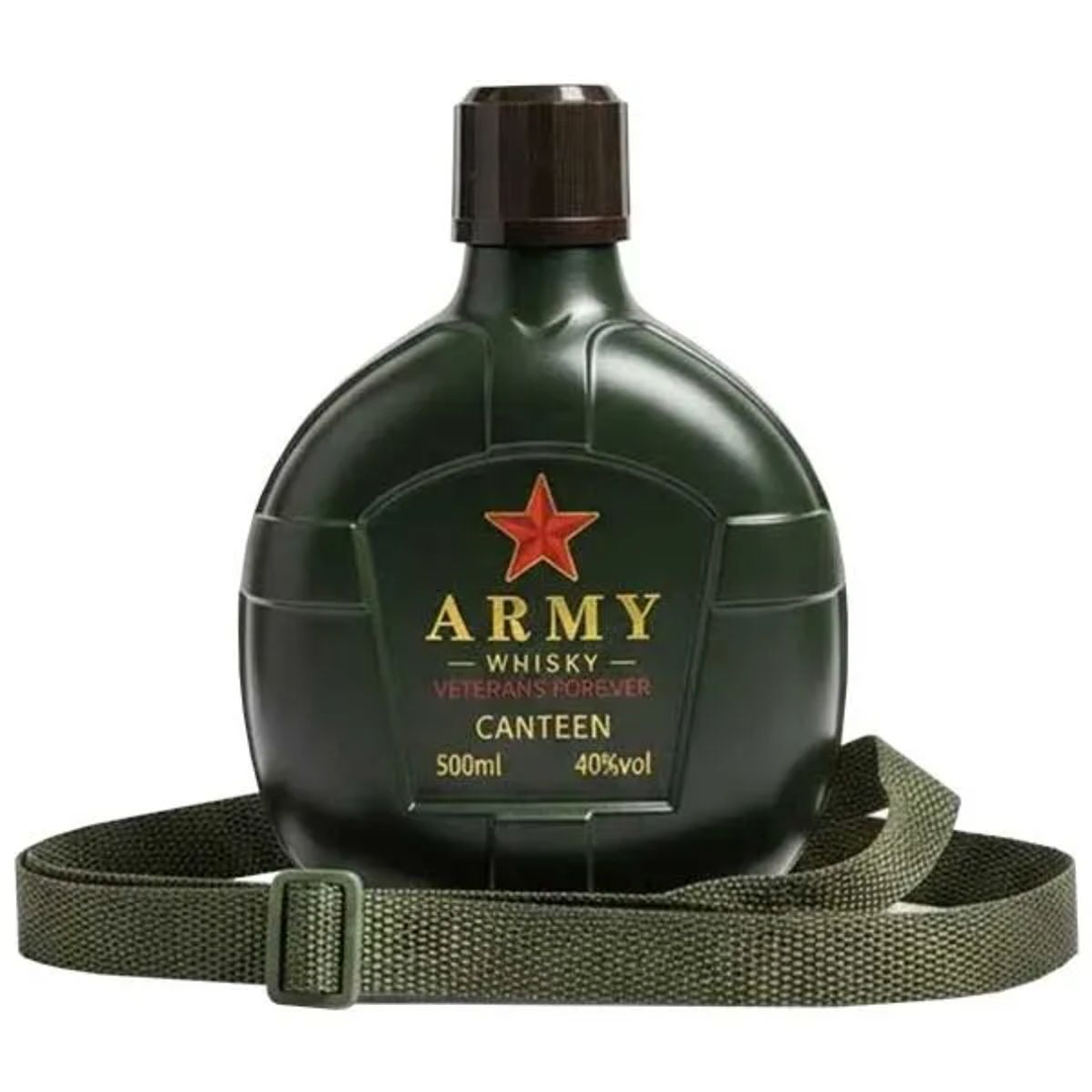 Whisky Army Cantimplora Veteranos de Guerra 500 ml 4