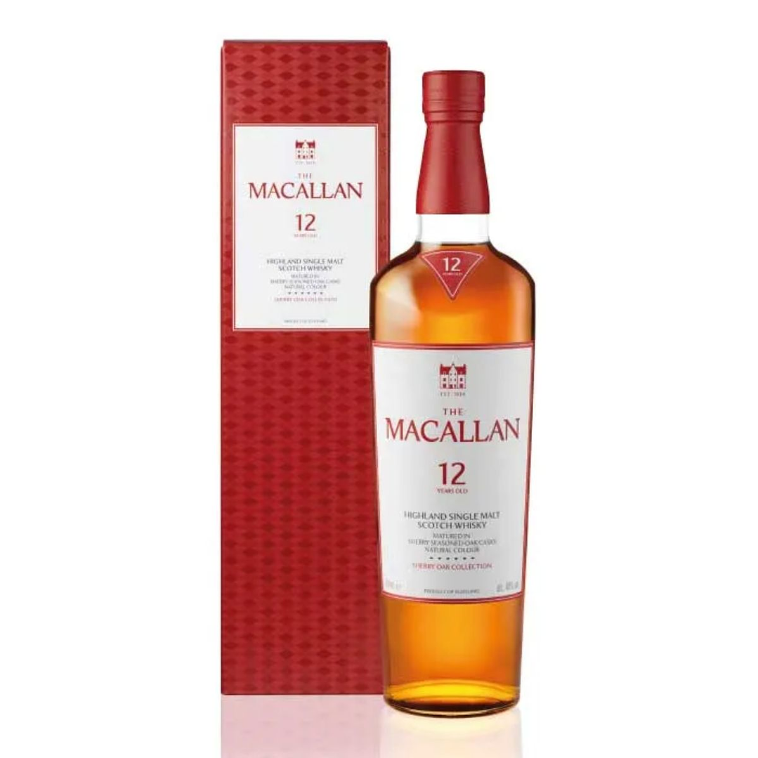 Whisky The Macallan Sherry Oak 12 Años 700cc 1
