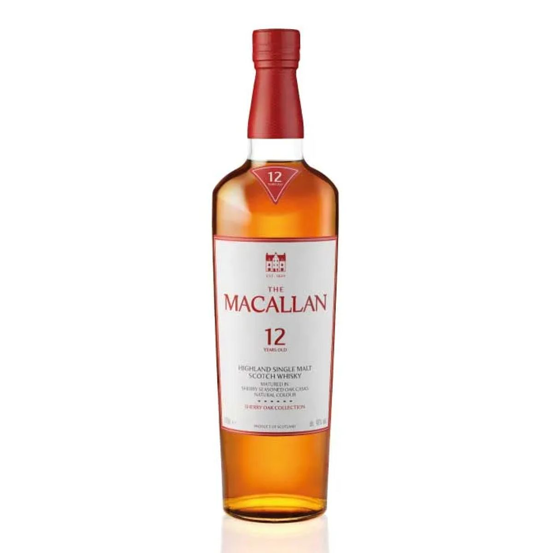 Whisky The Macallan Sherry Oak 12 Años 700cc 2