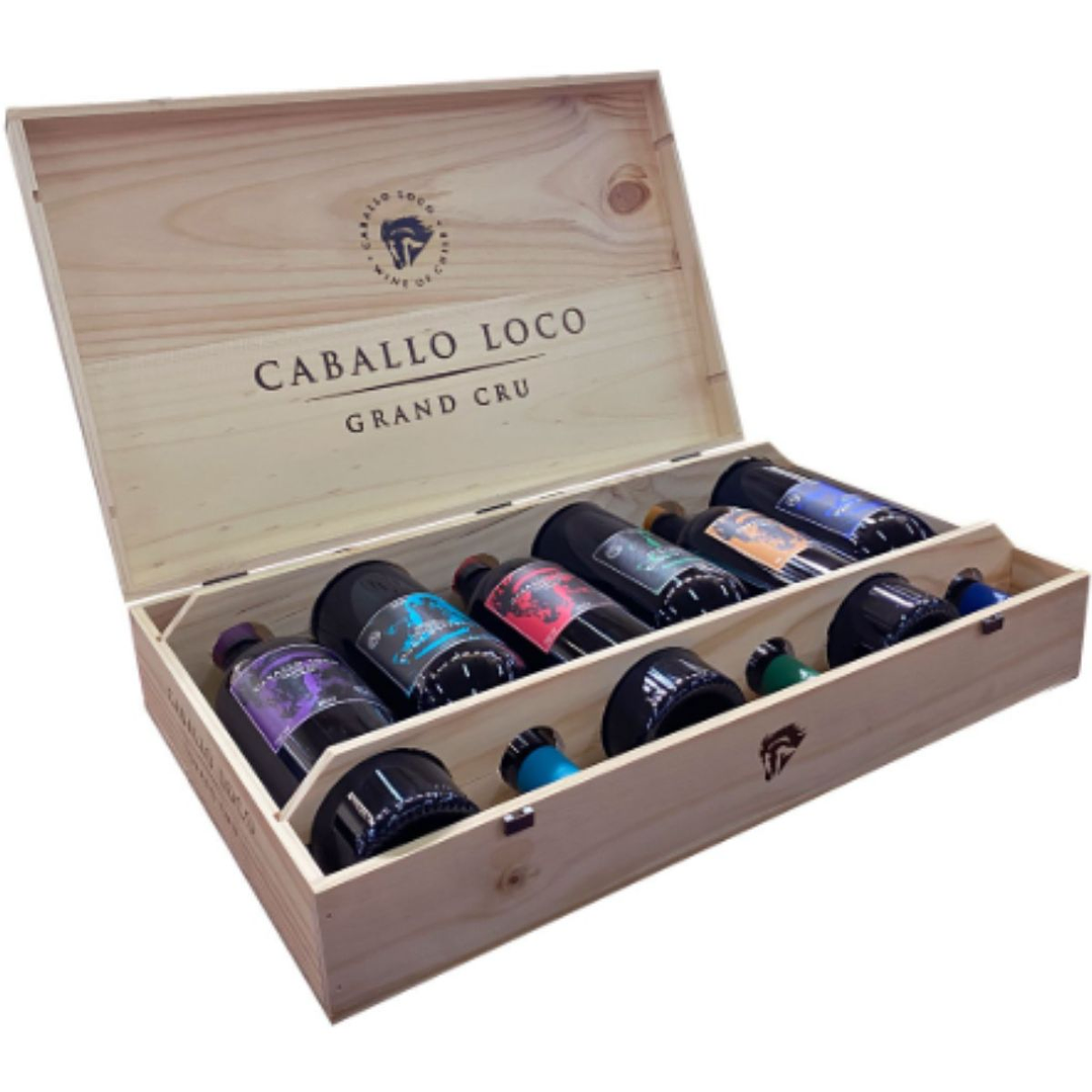Estuche Madera Caballo Loco Grand Cru Indomable 1