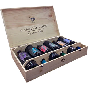 Estuche Madera Caballo Loco Grand Cru Indomable