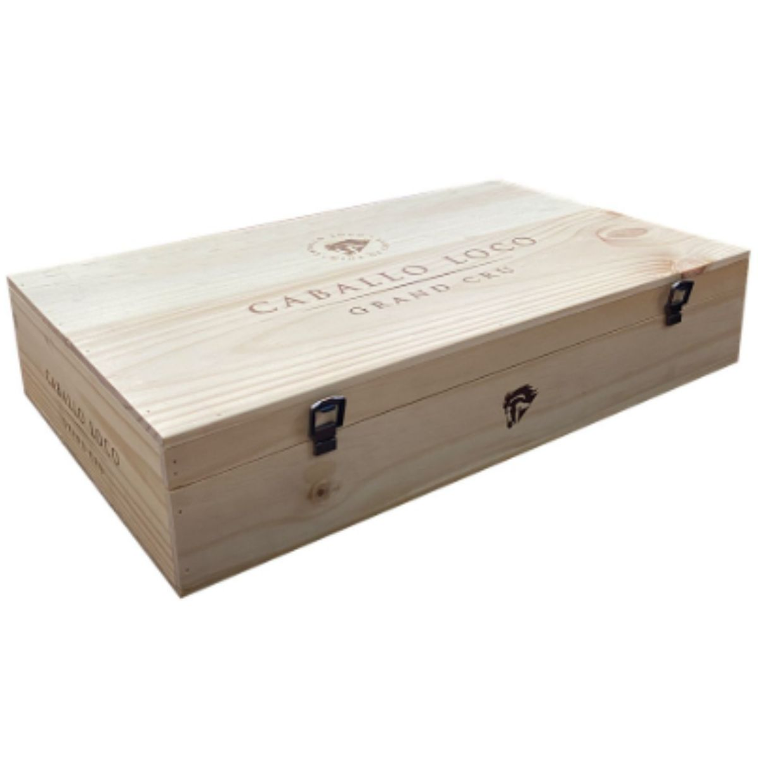 Estuche Madera Caballo Loco Grand Cru Indomable 2