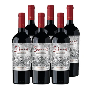 6x Vino Sibaris Gran Reserva Cabernet Sauvignon 750cc