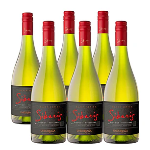 6x Vino Undurraga Sibaris Black Series Viognier-Roussane