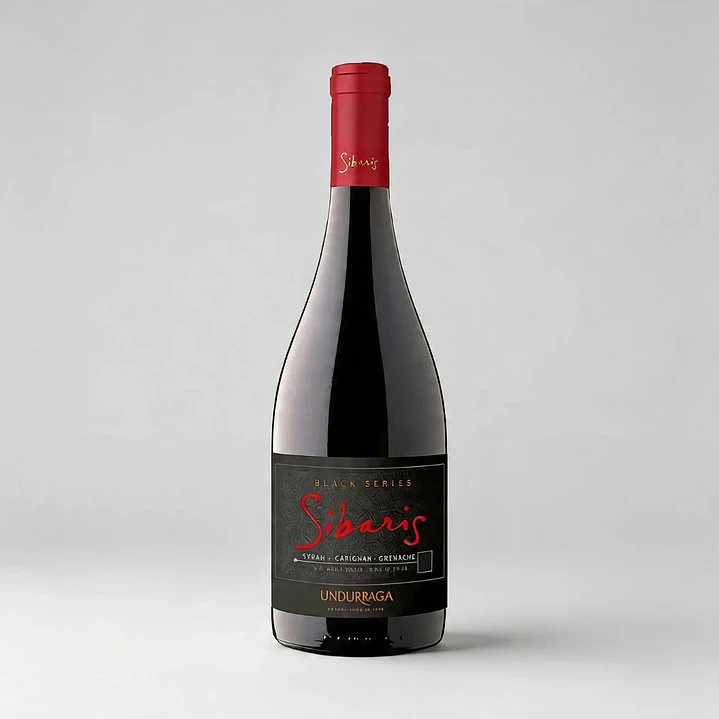 6x Vino Undurraga Sibaris Black Series Syrah Carignan Grenache 750cc 5