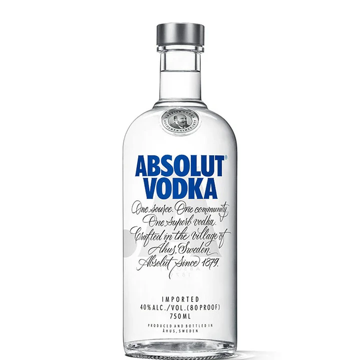 Vodka Absolut Original 40˚ - 750ml 1