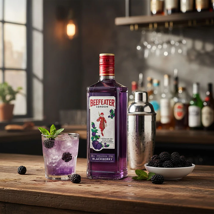Gin Beefeater London Blackberry 13.9° 700cc 4