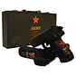 Whisky Army 2 unidades Pistolas 284 ml con Maleta Veteranos de Guerra Army - Miniatura 1