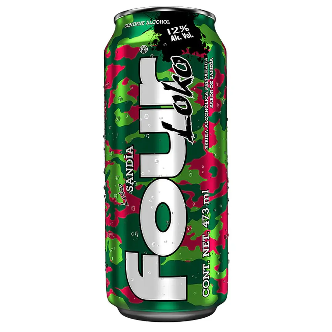 Bebida Ready To Drink Four Loko Sandía 12° 473cc 1