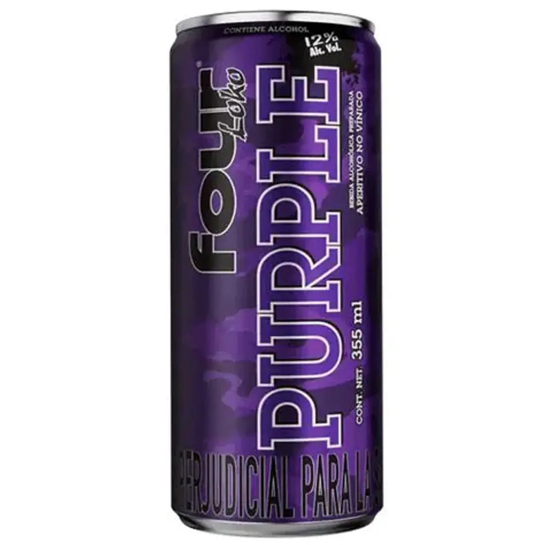 Bebida Ready To Drink Four Loko Purple 12° 473cc 1