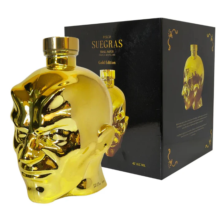 Pisco Suegras Small Batch Gold Edition 42˚ - 750ml 1