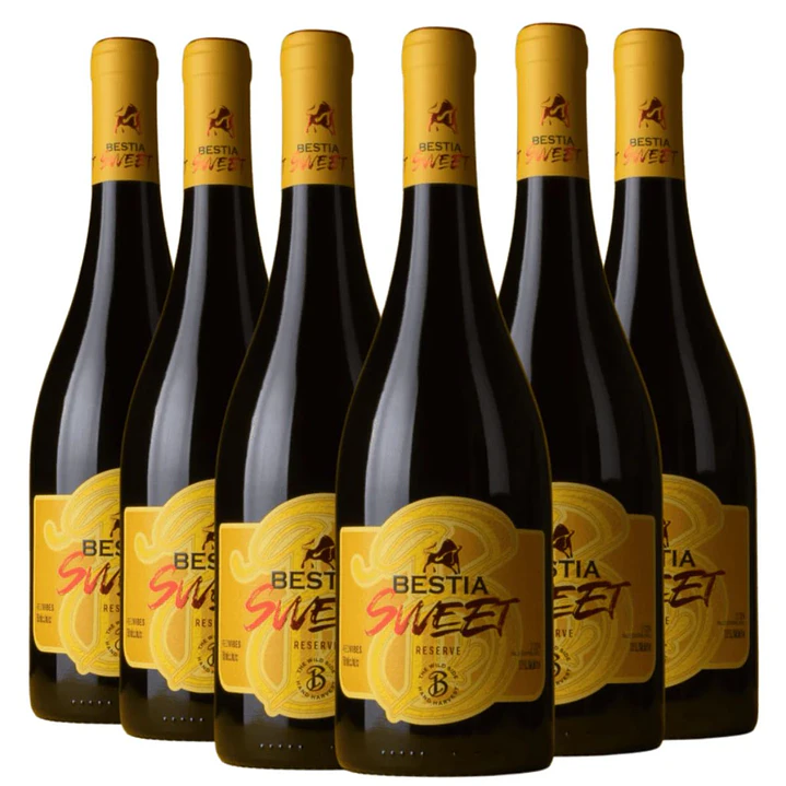 6 x Vino Bestia Sweet Blend Reserve 750cc  1