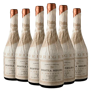 6 x Vino Bestia Origen Premium Carignan