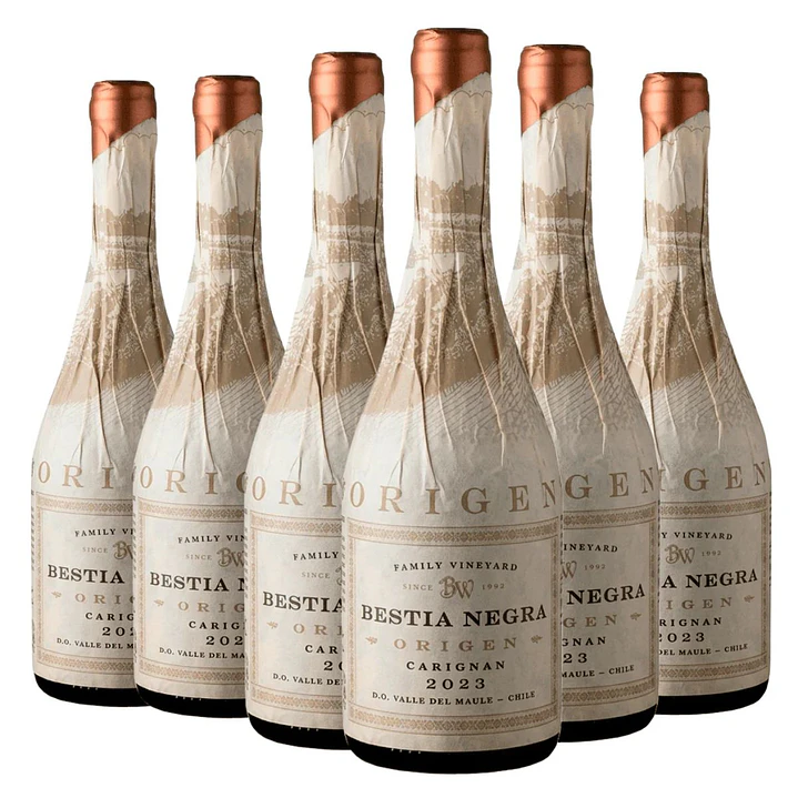 6 x Vino Bestia Origen Premium Carignan 1