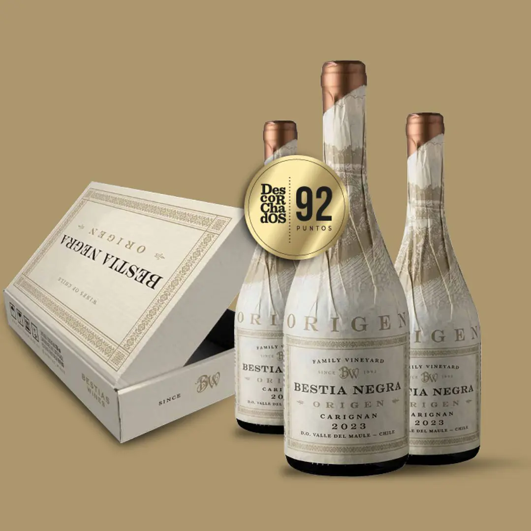 6 x Vino Bestia Origen Premium Carignan 2