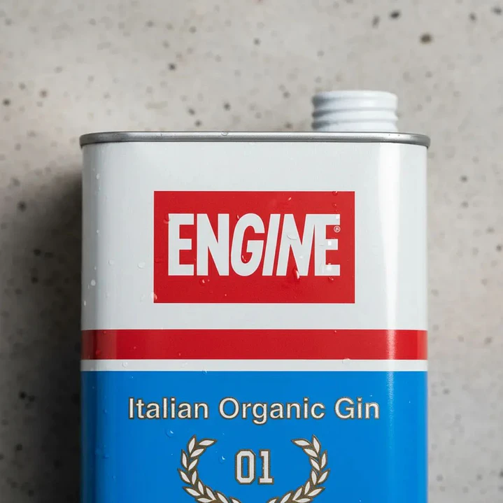 Engine Gin Italiano en Lata 700ml 3