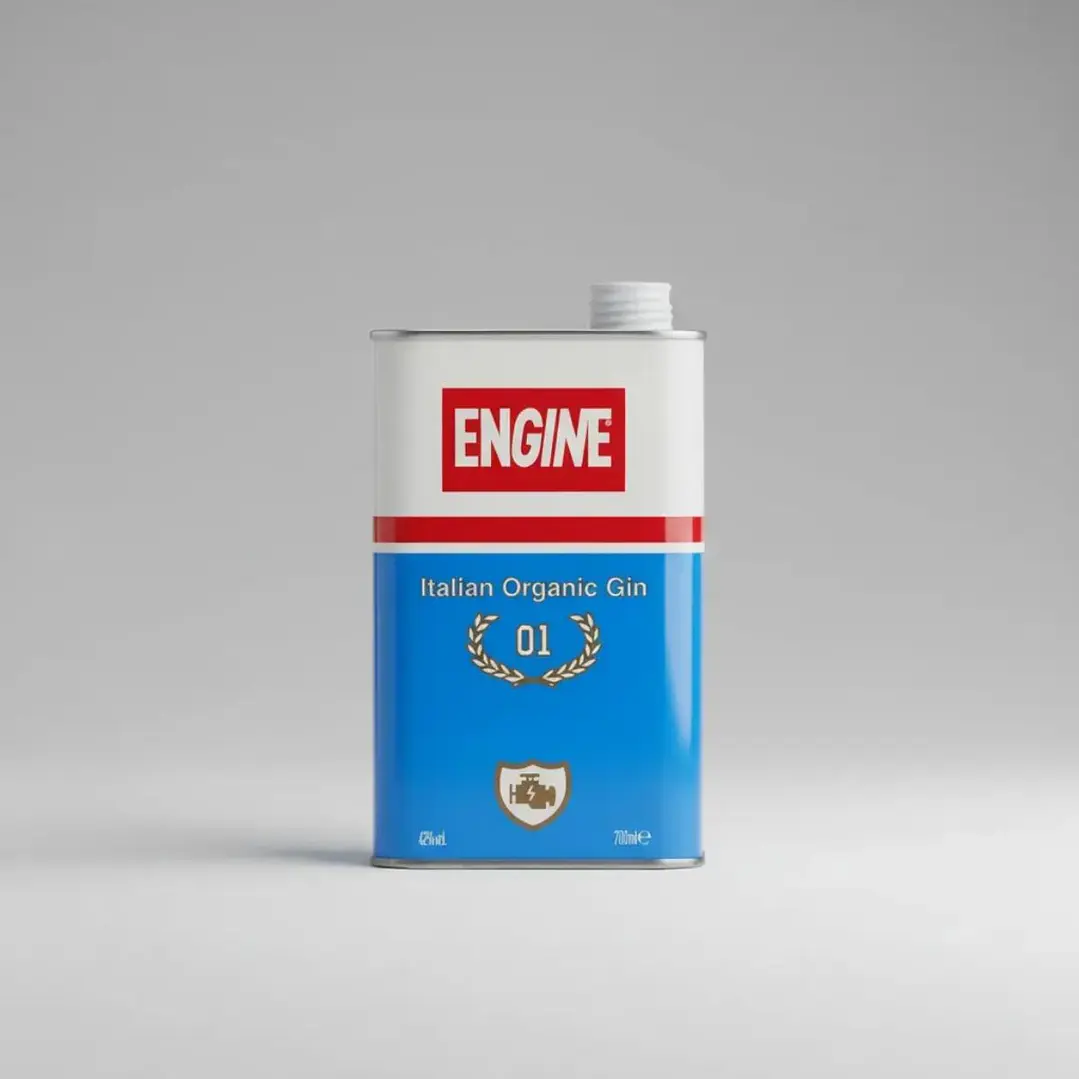 Engine Gin Italiano en Lata 700ml 4