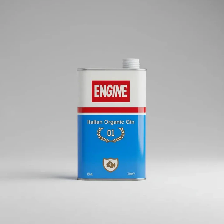Engine Gin Italiano en Lata 700ml 4