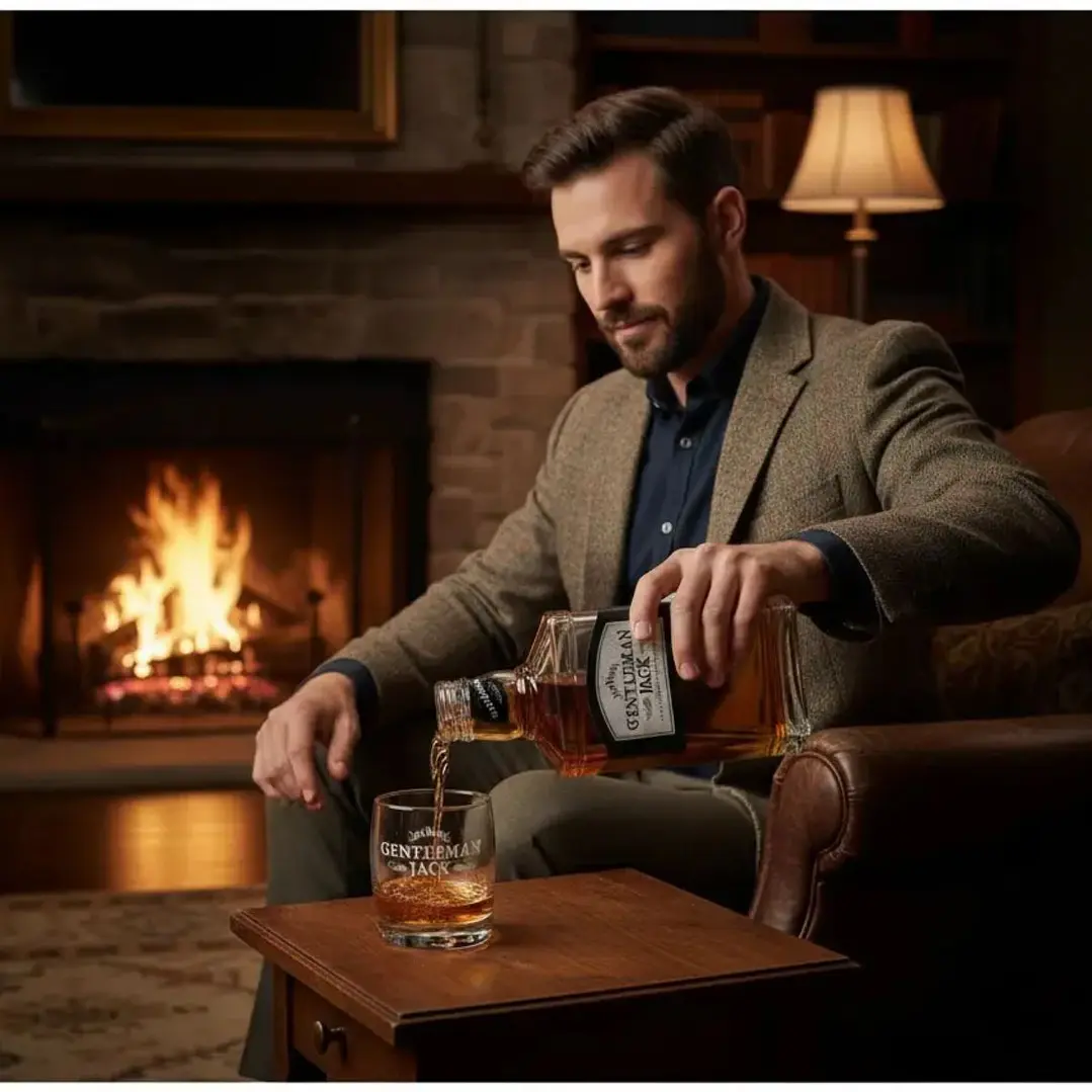 Pack Gentleman Jack 750cc + 2 Vasos Exclusivos - Regalo Ideal 3