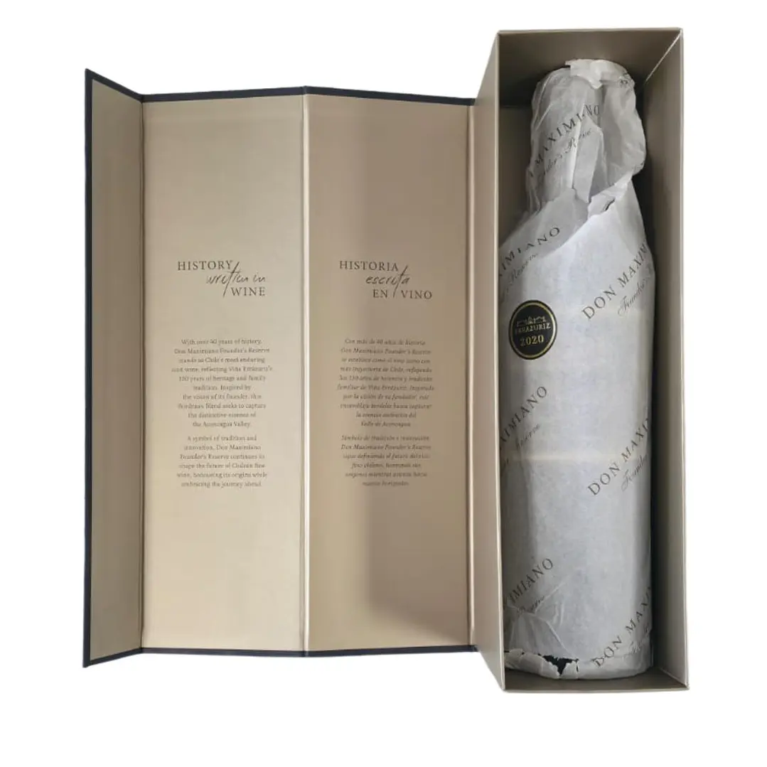 Vino Errazuriz Don Maximiano Founder's Reserve 2020 750cc 3
