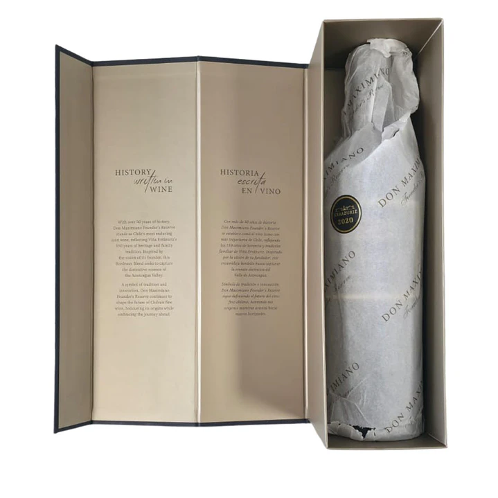 Vino Errazuriz Don Maximiano Founder's Reserve 2020 750cc 3