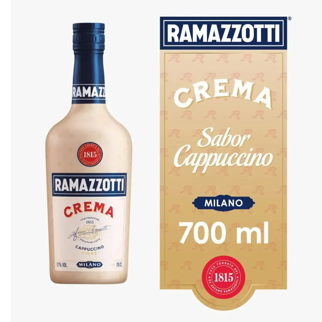 Licor Crema Ramazzotti Cappuccino 17° 700cc 1