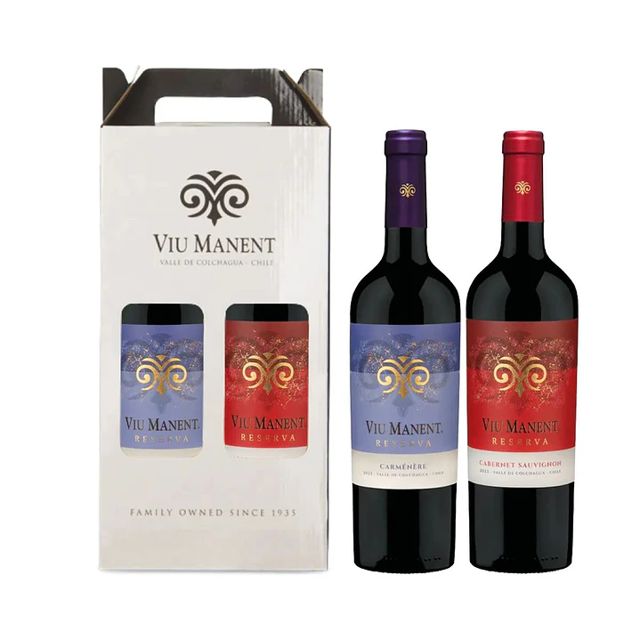 Pack 2 Vinos Tintos Viu Manent Reserva 750cc 1